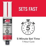 JB Weld 50112UK ClearWeld Quick Setting Epoxy 25ml, Clear, 25 ml - Image 3