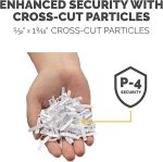 Fellowes 14C10 14-Sheet Cross-Cut Home Office Paper Shredder - Image 3