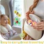 ALASOU 3PCS Suction Cup Spinner Toys for 1 Year Old Boy Girl - Image 2