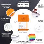 Clever Fox Planner – Undated Weekly & Monthly Planner to Increase Productivity - Image 2