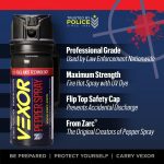 Vexor Pepper Spray Full Axis with Belt Clip for Self Defense - Image 2